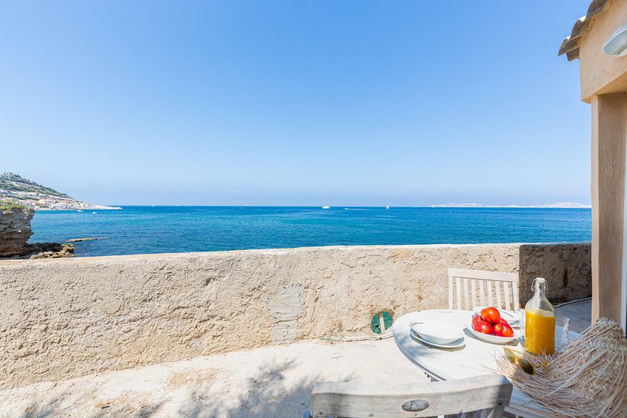 Le Grand Bleu- Superbe Maison Avec Terrasse Vue Sur Mer Marseille Exterior photo